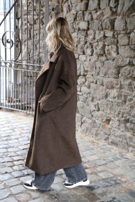 Manteau marron LAURE+MAX