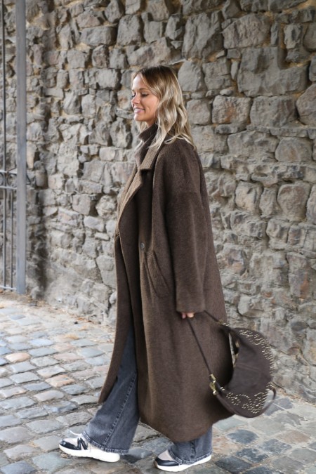 Manteau marron LAURE+MAX