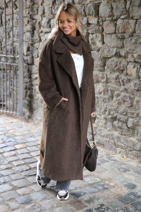 Manteau marron LAURE+MAX