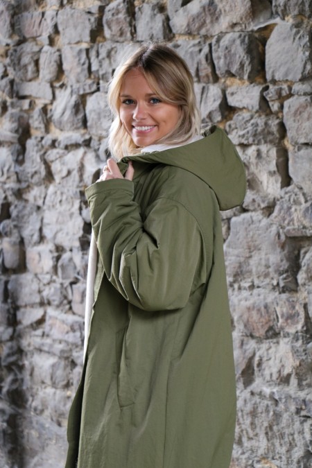 Parka kaki LAURE+MAX