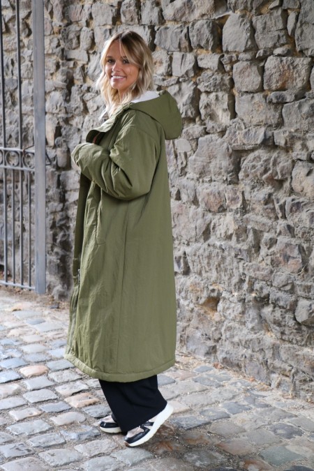Parka kaki LAURE+MAX