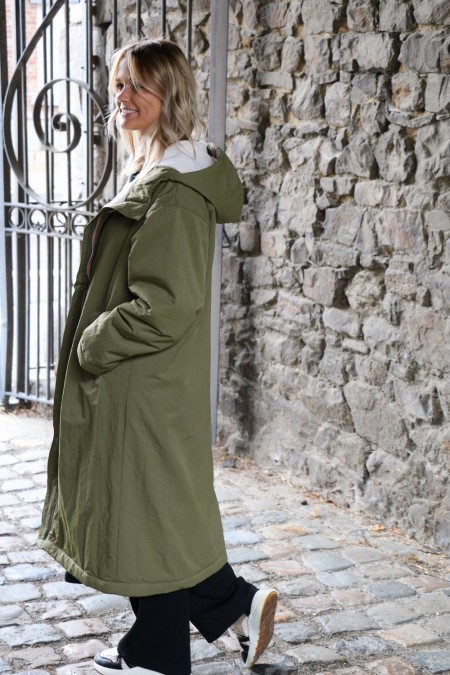 Parka kaki LAURE+MAX